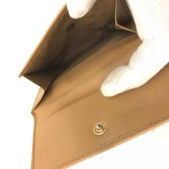 CELINE Logo Plate Macadam PVC Bifold Wallet/2W0916 - Picture 7 of 8